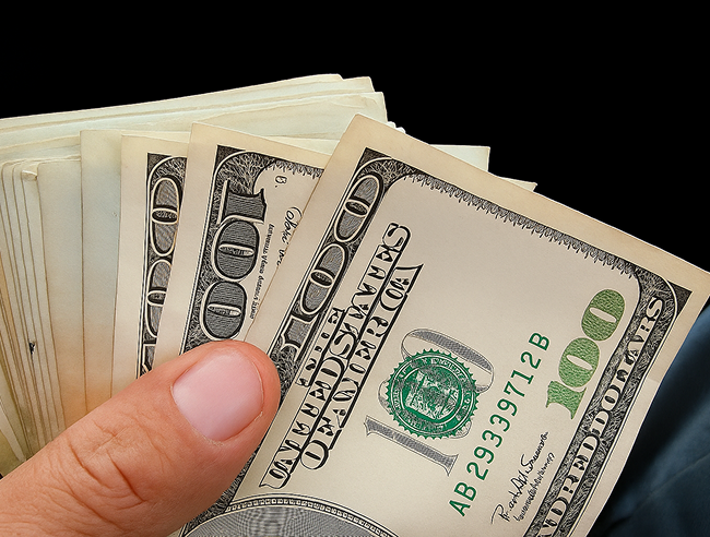 Cash in hand