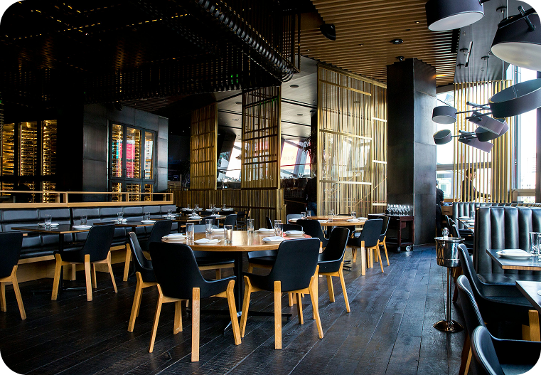 Restaurant showcase